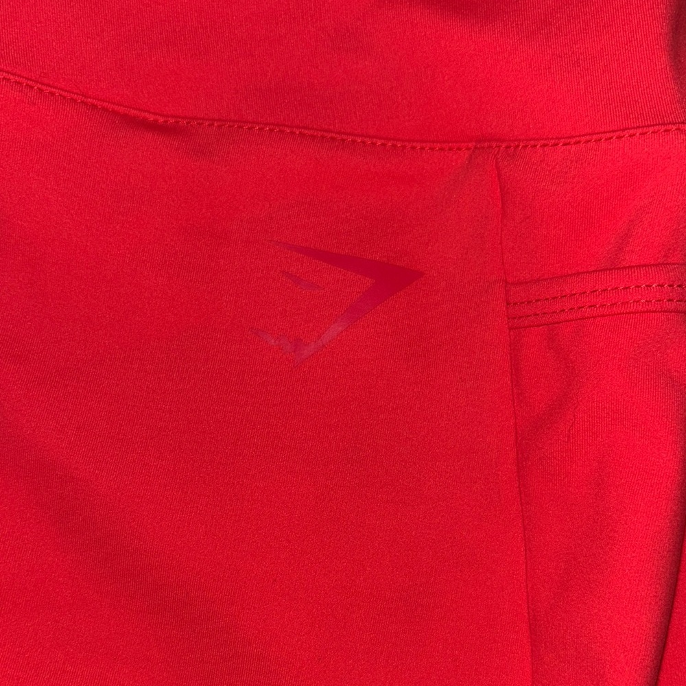 Gymshark Women's Leggings - Red and Coral - Picture 5 of 5